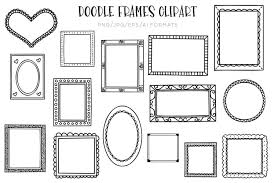 doodle frame clipart