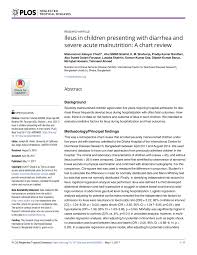 Pdf Ileus In Children Presenting With Diarrhea And Severe