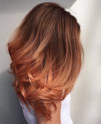If your hair color is natural, you should definitely also this high pink ombre hairstyle can only be properly executed on good quality hair. Zalonku Com On Instagram Peach Ombre Joanntupponceinc Hair Styles Blorange Hair Peach Hair