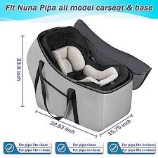 Car Seat Travel Bag Fit All Nuna Pipa