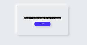 copy text to the clipboard using javascript