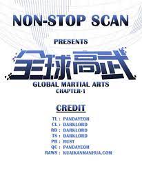 Global martial artist chapter 1