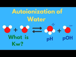 Autoionization Of Water And Kw