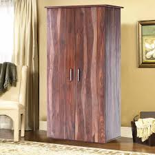 New and used armoires and wardrobes for sale near you featuring closet wardrobes, wooden armoires. Hampshire Rustic Solid Wood Wardrobe Armoire With Drawers And Shelves