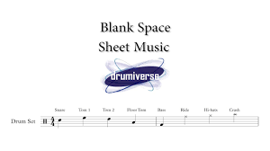 Finally you can now browse and search a curated index of them all! Blank Space By Taylor Swift Drum Score Request 8 Youtube