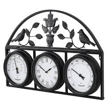 Garden Clock And Weather Station