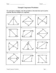 Similar and congruent triangles key concepts: Similar And Congruent Triangles Worksheet Pdf If We Have Two Congruent Triangles All Of Their Angles Are The Same Too