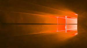 Windows 10 - Red wallpaper 1920x1080 ...