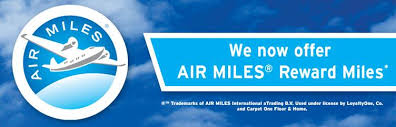 air miles reward program carpetland