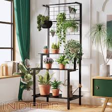3 tier plant stand indoor metal tall