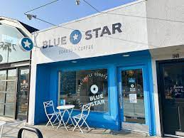 Blue Star Donuts gambar png