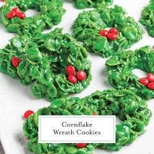 easy cornflake wreaths festive