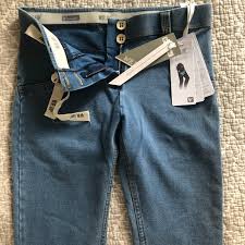 Freddy Store Jeans Light Blue Sz Xs Wr Up