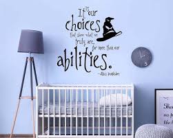 Harry Potter Inspired Wall Decal Quote
