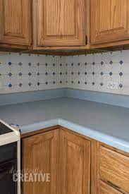 how to update kitchen counters without