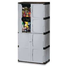 rubbermaid plastic storage cabinet