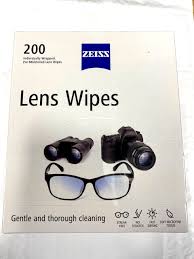 zeiss pre moistened lens cleaning wipes