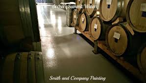 archery summit winery gets new epoxy