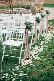 Decorated Outdoor Wedding Ceremony
