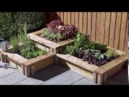 Raised Garden Bed Using Planter Blocks