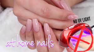 dry gel nail polish without uv light