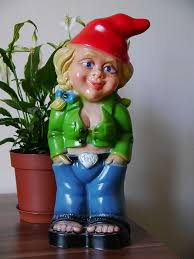 $45.95 add to wish list wheeler with the wheelbarrow garden gnome statue. File Female Garden Gnome Jpg Wikipedia