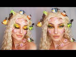 spring fairy makeup look tutorial