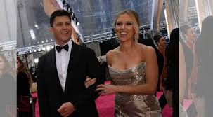 Colin jost debuts wedding ring on snl after marrying scarlett johansson karen mizoguchi 11/1/2020. Scarlett Johansson Says Her Pandemic Wedding To Colin Jost Was How It Was Supposed To Be Entertainment News Wionews Com