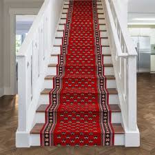 montrose red stair runner