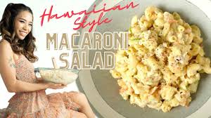 hawaiian style tuna macaroni salad