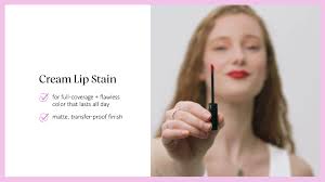 cream lip stain liquid lipstick