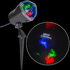 Arlec merry christmas & snow flakes projector light show | coloured led. Merry Christmas With Reindeer And Sleigh Projection Spotlight Stake Christmas Projector Reindeer And Sleigh Outdoor Christmas Reindeer