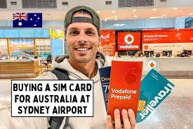 ing a sim card at sydney airport in