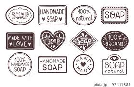 hand drawn labels for handmade soap