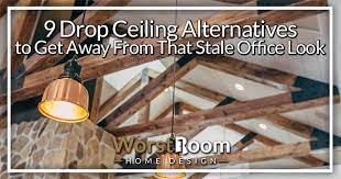 9 Drop Ceiling Alternatives To Get Away