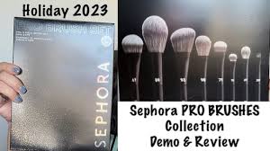 sephora pro brushes set review full