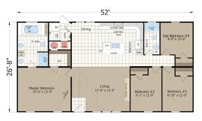 Single wide manufactured home floor plans. Champion Doublewide 28x52 3 Or 4 Bedroom Mobile Home For Sale In Santa Fe New Mexico