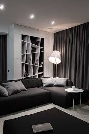 25 black and white living rooms that
