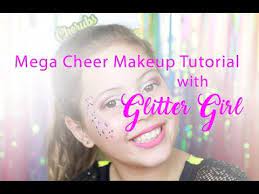 the mega cheer makeup tutorial with