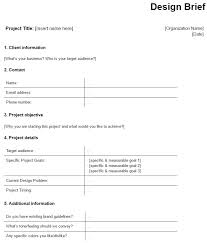 Creating A Project Brief The Starting Point For Any Project