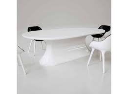 Solid Surface Oval Dining Table