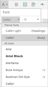 Change The Font In Office Apps On A Mobile Device Office Support