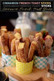 easy cinnamon french toast sticks recipe