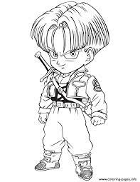 It was released for the playstation 2 in december 2002 in north america and for the nintendo gamecube in north america on october 2003. Dragon Ball Z Trunks Coloring Page Coloring Pages Printable