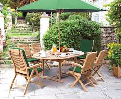 Deluxe Brompton Teak Dining Table And