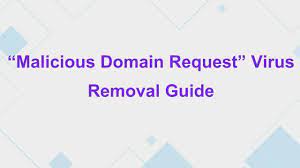 Malicious Domain Request” Virus | How to Get Rid of it? - YouTube