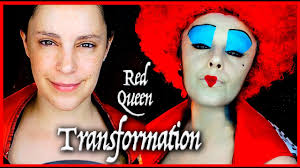red queen makeup tutorial