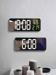 Wall Clock Electronic Alarm Clock