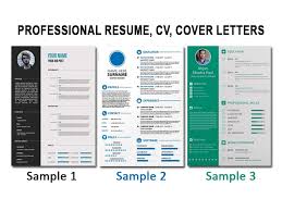 Design And Write Your Professional Resume Cv And Letter Pad