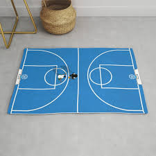 shooting hoops basketball court rug